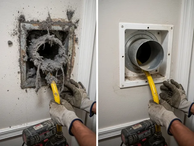 Expert gas dryer vent cleaning by Rocky River Dryer Vent Cleaning in Rocky River